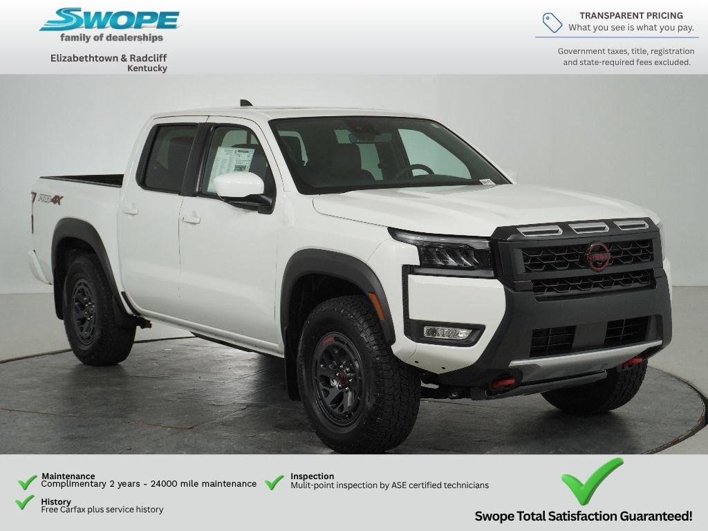 New 2026 Glacier White Nissan Crew Cab PRO-4X® image 1