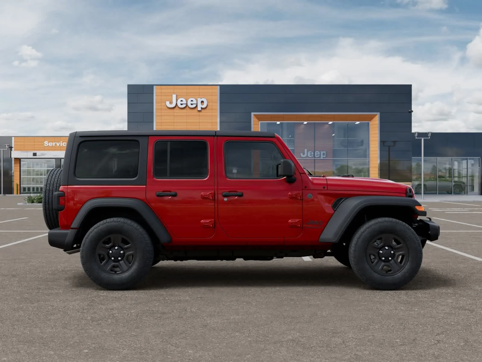 New 2027 Firecracker Red Clearcoat Jeep Sport image 21
