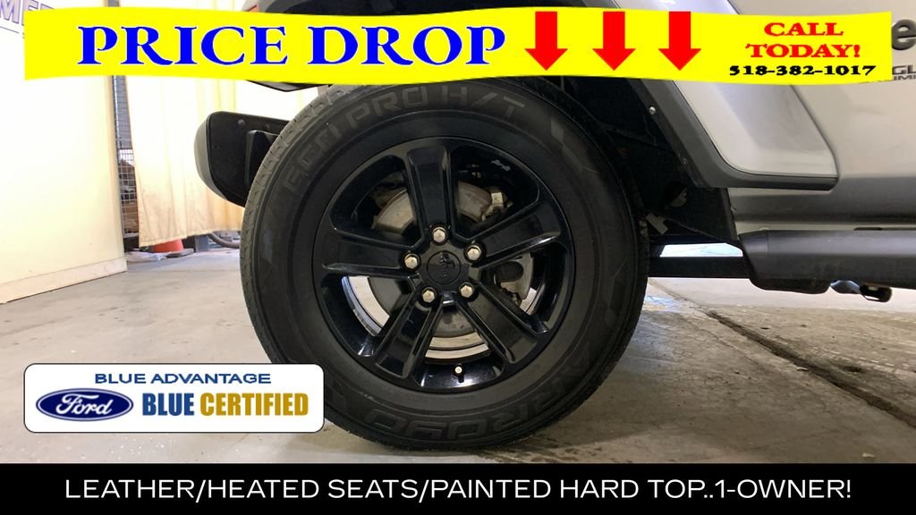 Certified Used 2021 Billet Silver Metallic Jeep Unlimited Sahara Altitude image 40