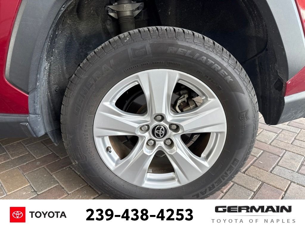 Used 2021 Red Toyota XLE image 12