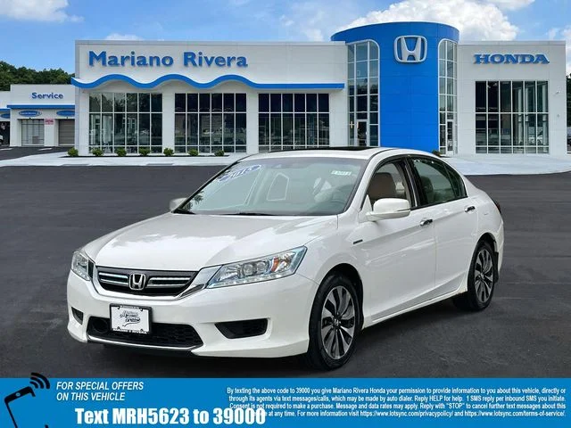 Used 2015 Honda Accord Hybrid Touring with VIN 1HGCR6F76FA005623 for sale in Port Jefferson Station, NY