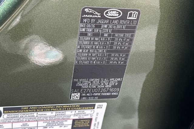 New 2026 Woolstone Green Land Rover X-Dynamic SE image 27
