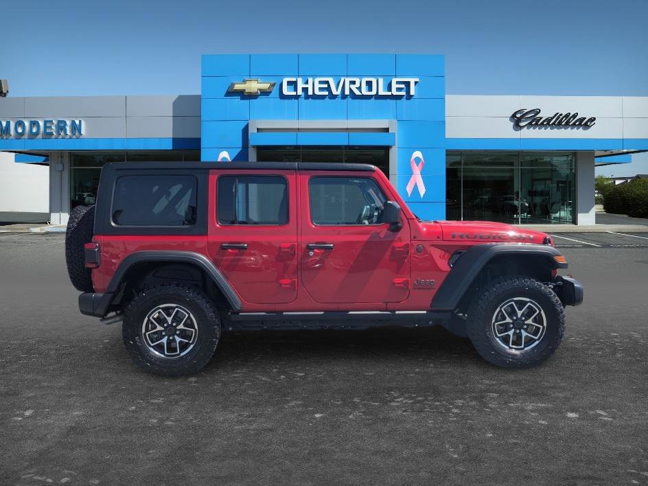 Used 2025 Firecracker Red Clearcoat Jeep Rubicon image 6