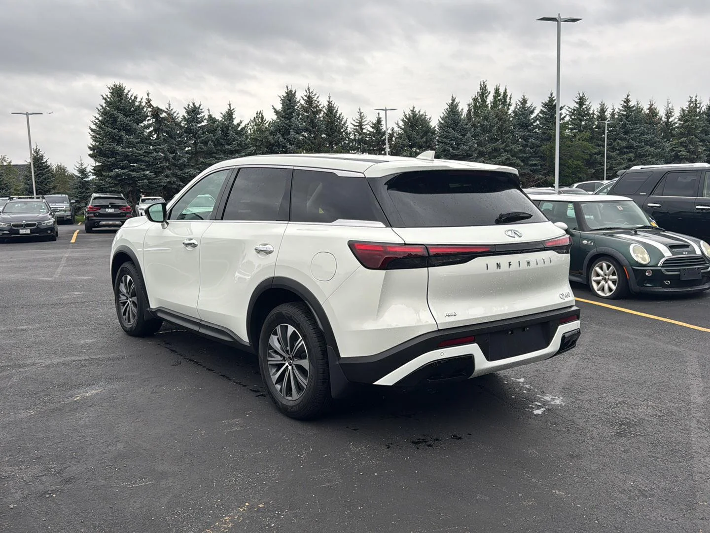 Used 2024 Glacier White INFINITI PURE image 5