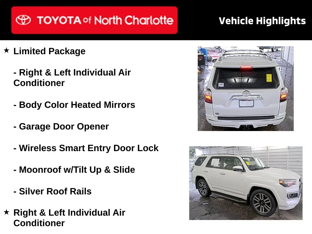Used 2021 White Toyota Limited image 4