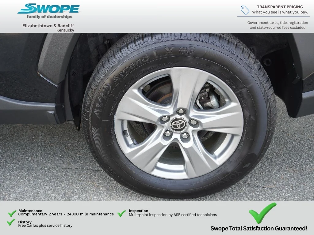 Used 2024 Midnight Black Metallic Toyota XLE image 28