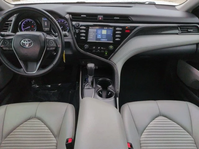 Certified Used 2019 Super White Toyota SE image 14