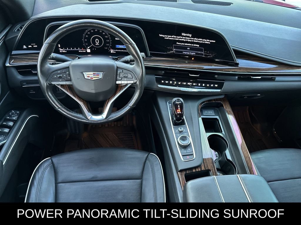 Used 2021 Red Cadillac Premium Luxury image 13