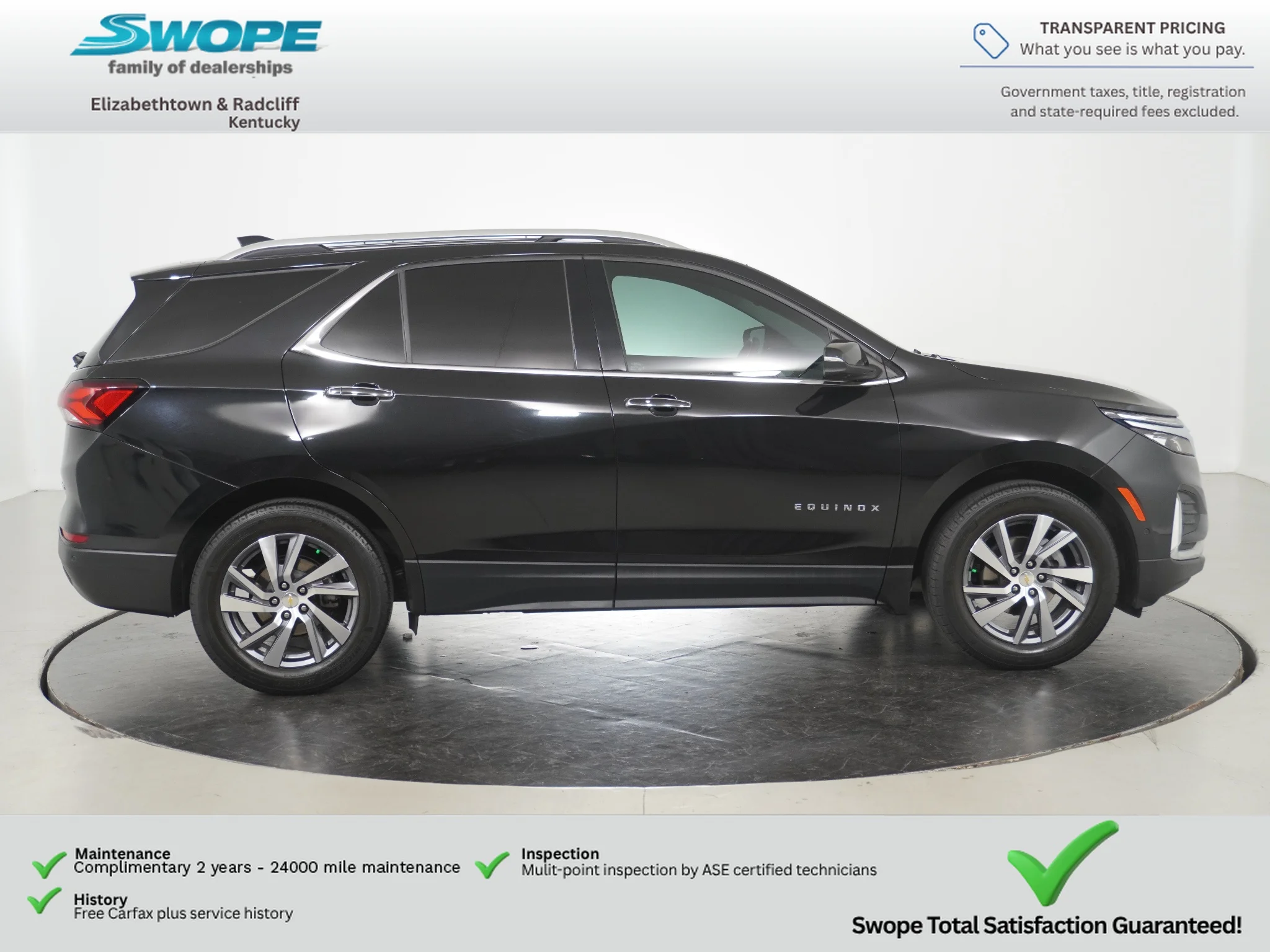 Used 2022 Mosaic Black Metallic Chevrolet Premier (1LZ) image 2