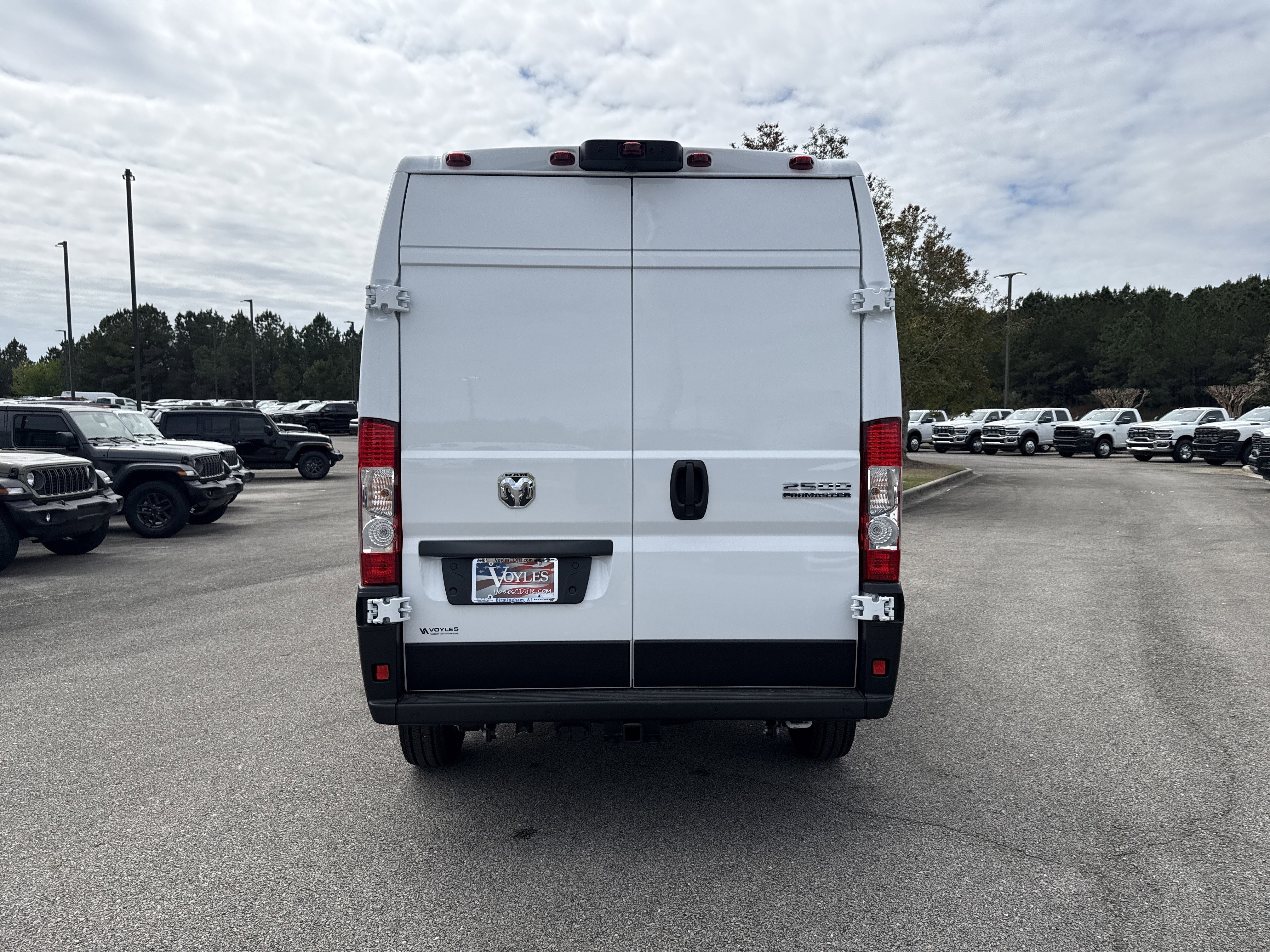 New 2026 Bright White Clearcoat RAM High Roof image 6
