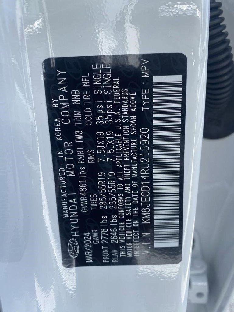 New 2024 White Hyundai Limited image 32