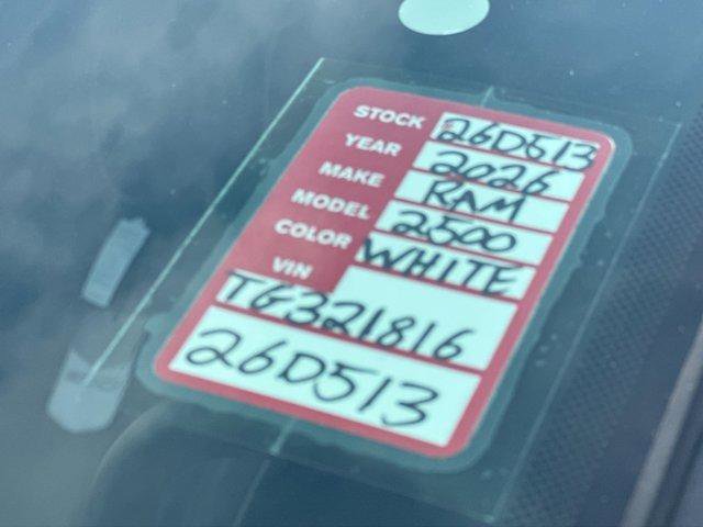 New 2026 Bright White Clearcoat Ram Limited image 29