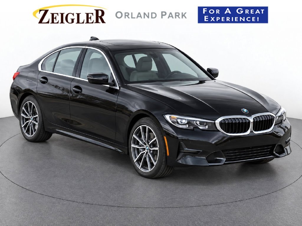 Used 2020 Jet Black BMW 330i xDrive image 1