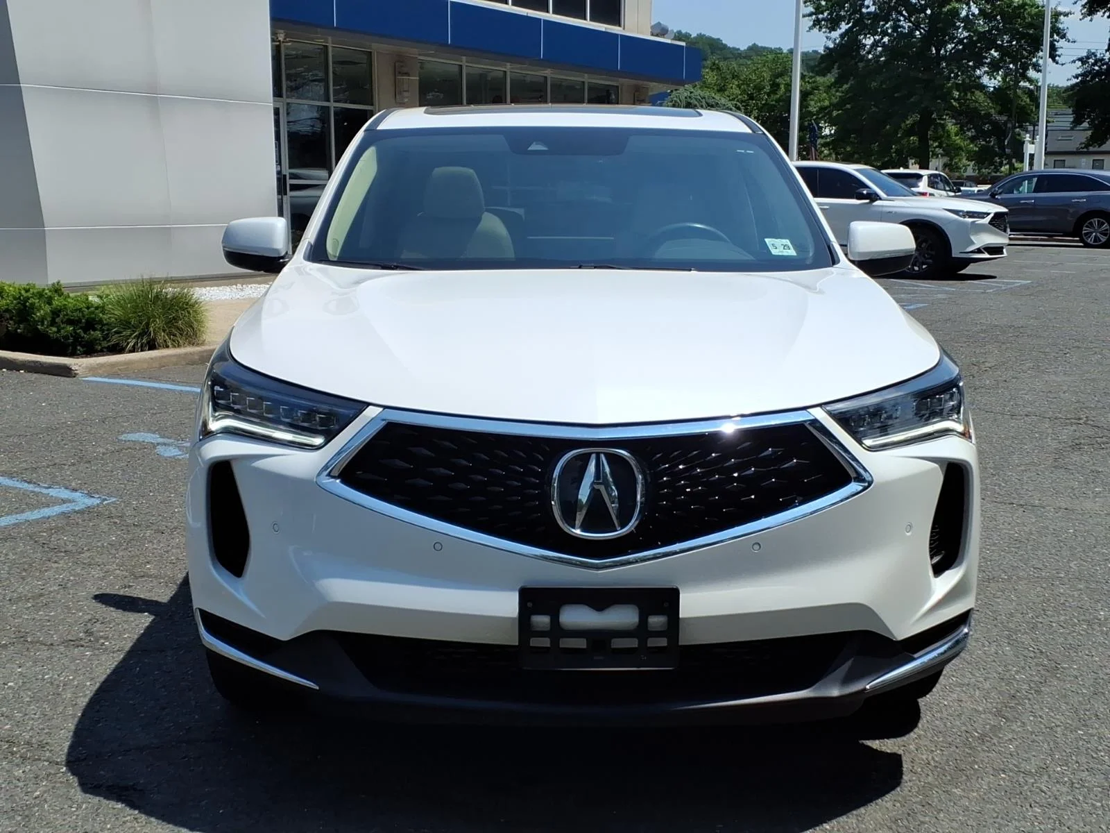 Used 2024 Platinum White Pearl Acura SH-AWD TECH image 2