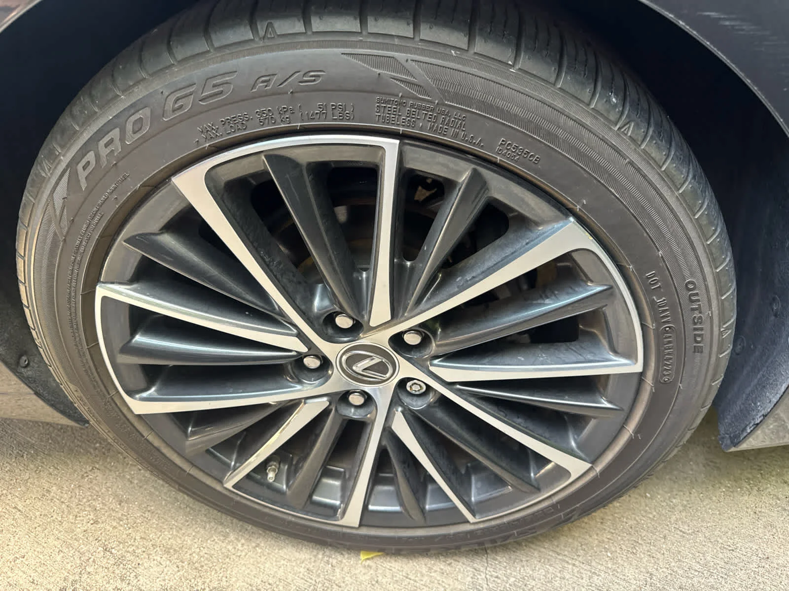 Used 2022 Cloudburst Gray Lexus  image 20