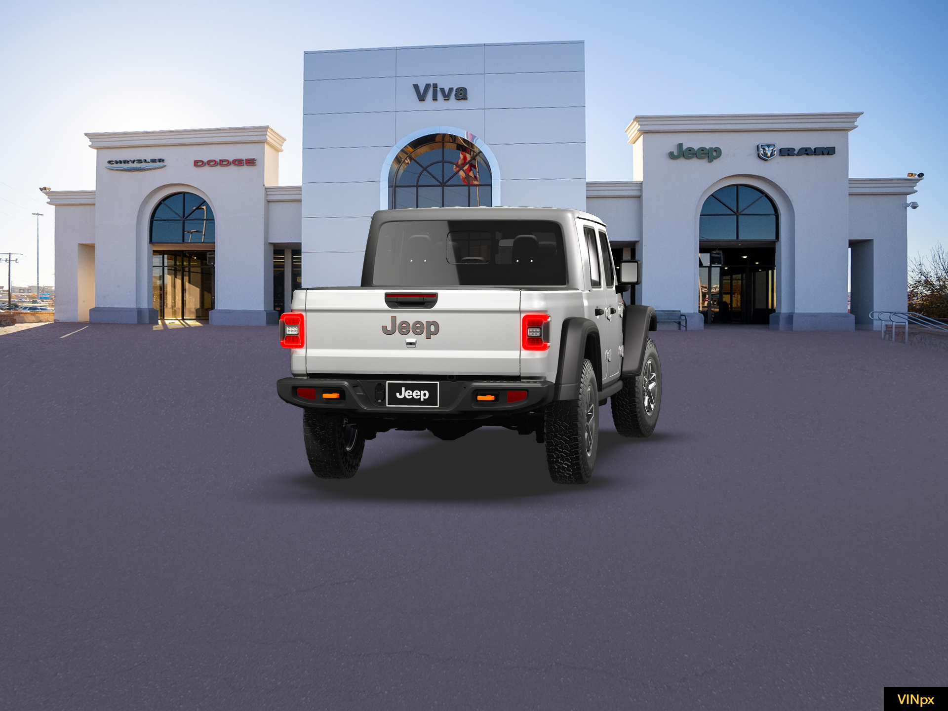 New 2026 Bright White Clear-Coat Exterior Paint Jeep Mojave image 25