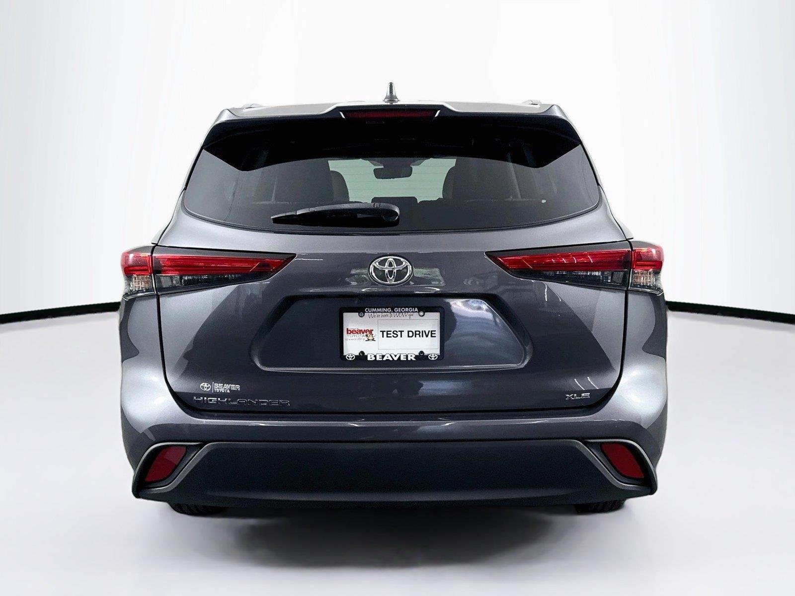 Certified Used 2021 Magnetic Gray Metallic Toyota XLE image 11