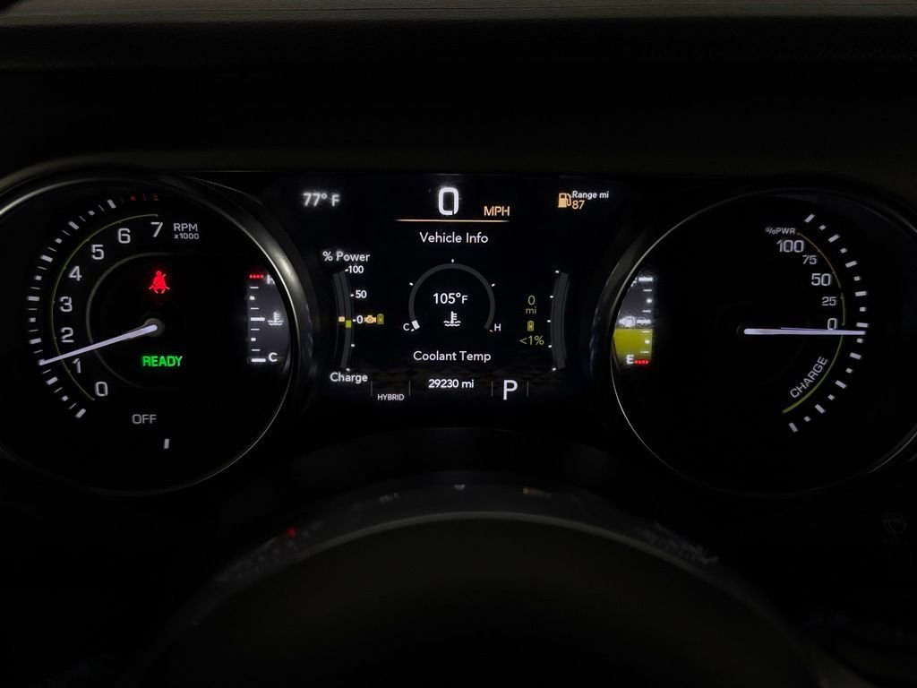 Certified Used 2023 Gray Jeep Rubicon 4xe image 14