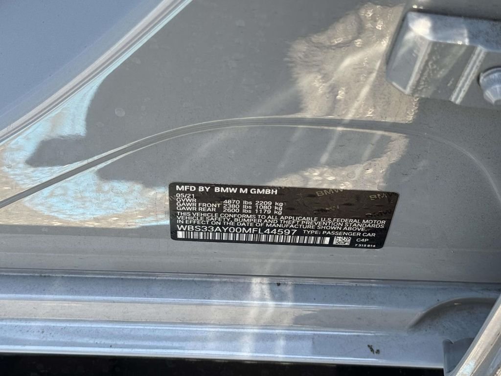 Used 2021 Gray Metallic BMW Competition image 16