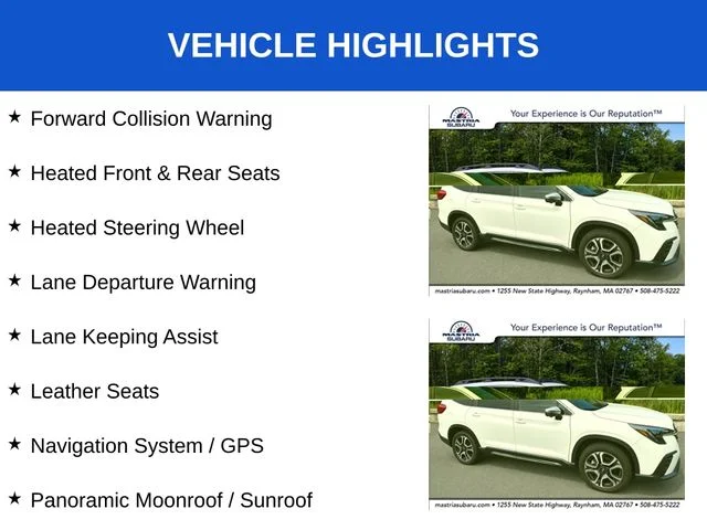 Used 2023 White Subaru Limited image 4