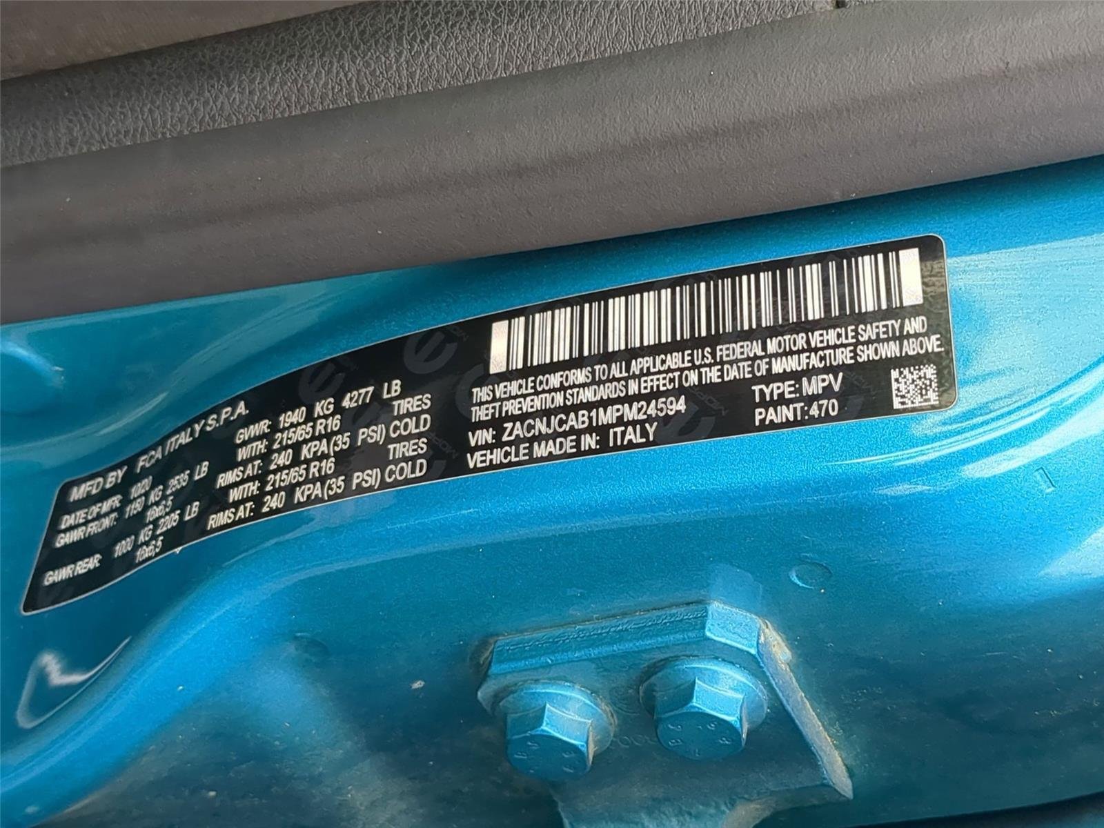 Used 2021 Bikini Metallic Clearcoat Jeep Sport image 39