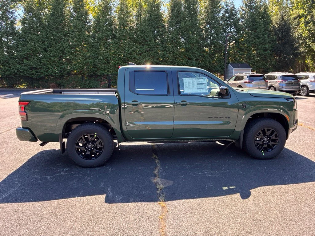 New 2027 Tactical Green Metallic Nissan Crew Cab SV image 8