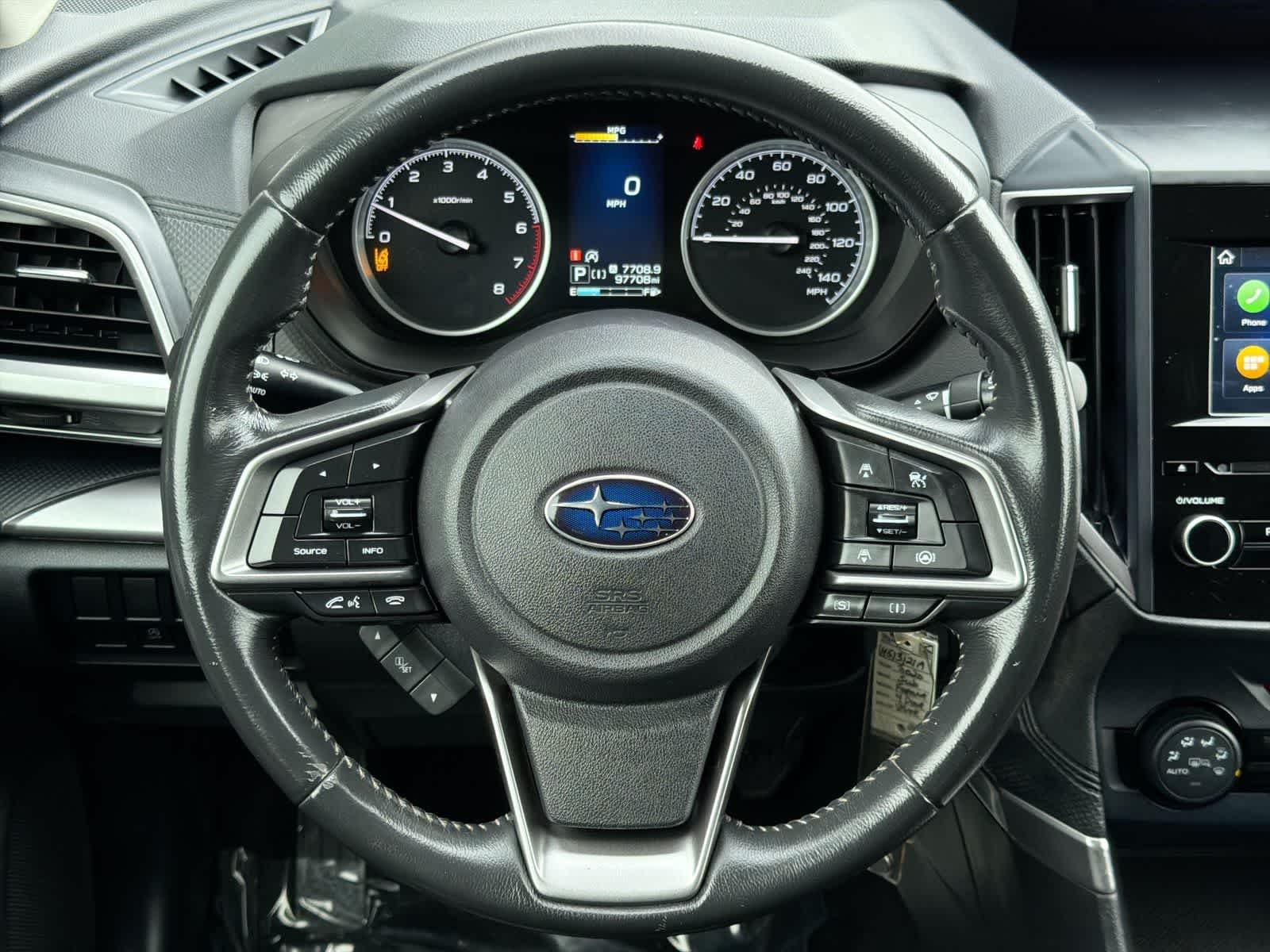 Used 2020 Crystal Black Silica Subaru Premium image 24