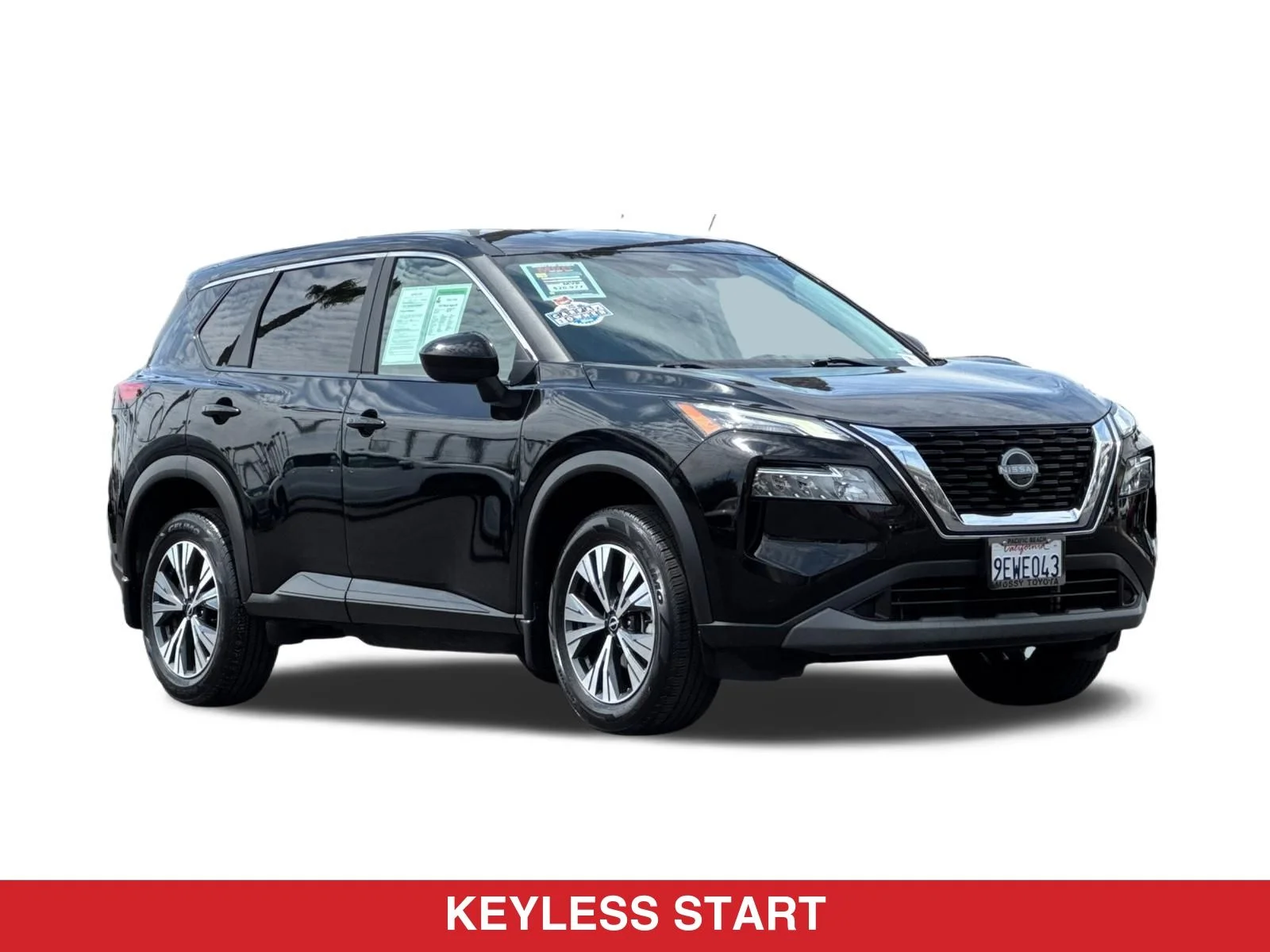 Used 2023 Black Nissan SV image 2