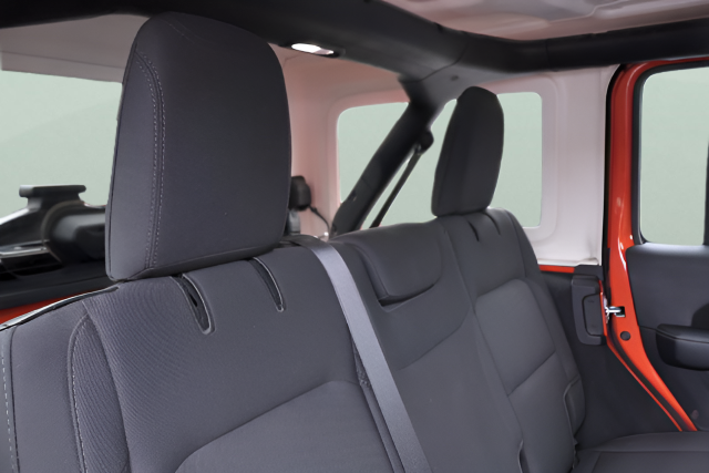 Used 2020 Orange Jeep Unlimited Sahara image 18