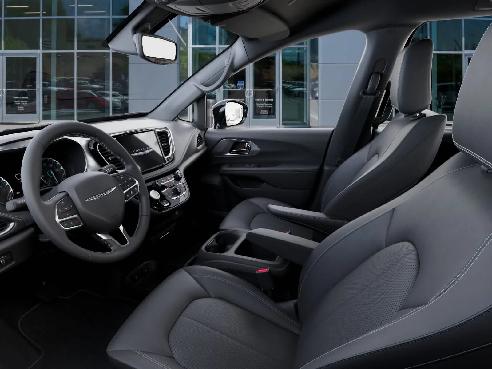 New 2026 Diamond Black Crystal Pearl-Coat Exterior Paint Chrysler Select image 22