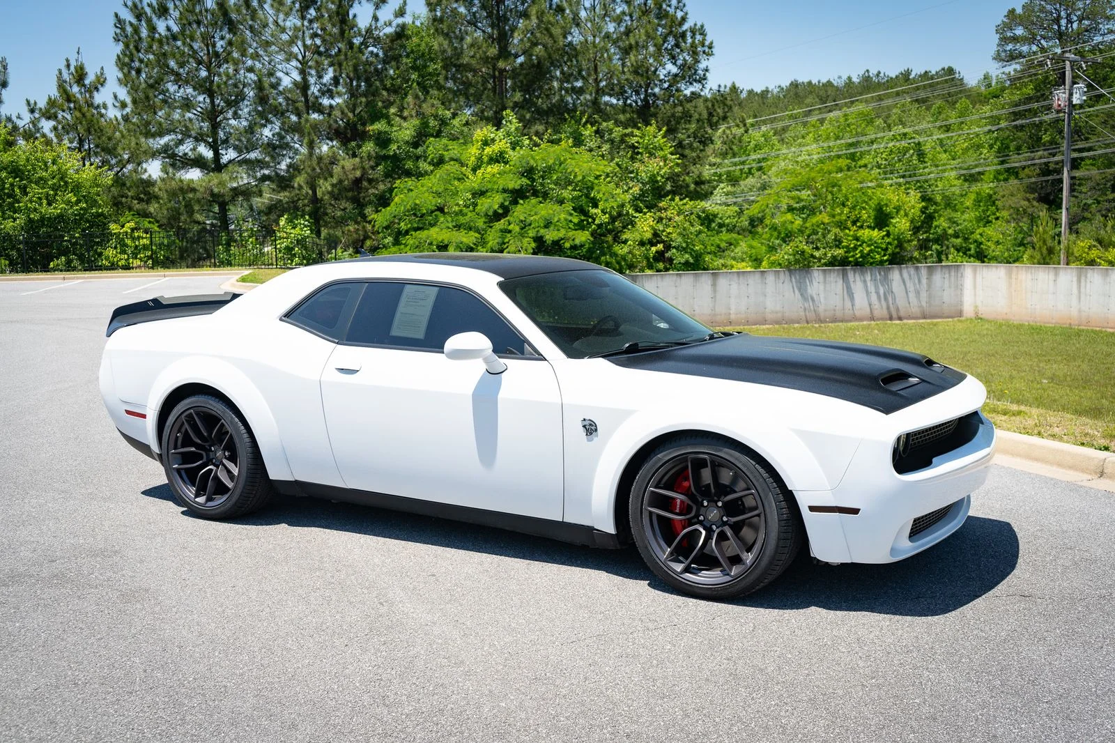 Used 2019 White Dodge SRT Hellcat Widebody image 21