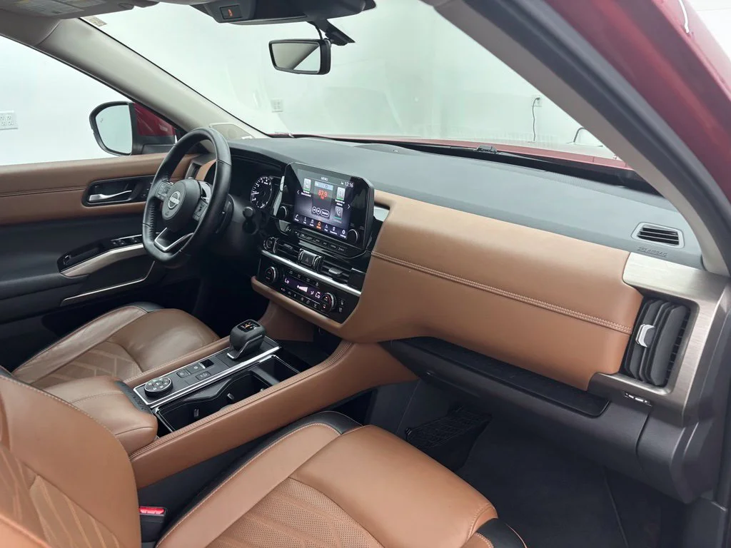 Certified Used 2023 Red Nissan Platinum image 34