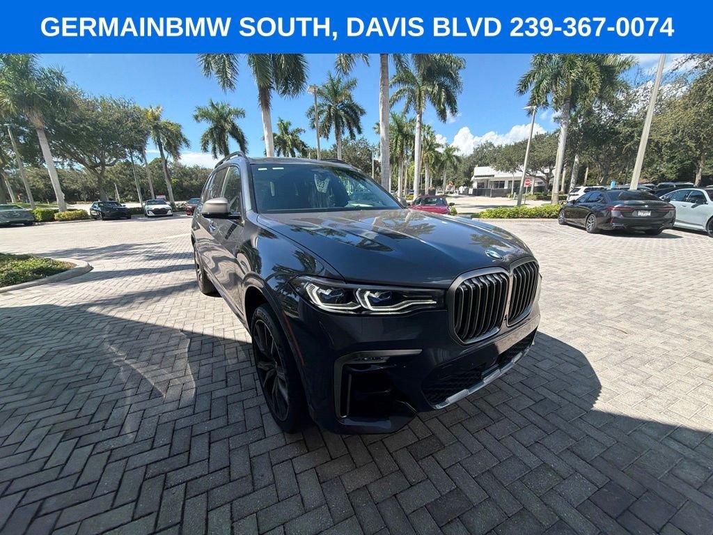 Used 2020 Gray Metallic BMW M50i image 16