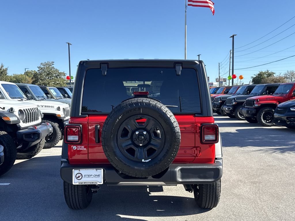 New 2026 Firecracker Red Clear-Coat Exterior Paint Jeep Sport image 6