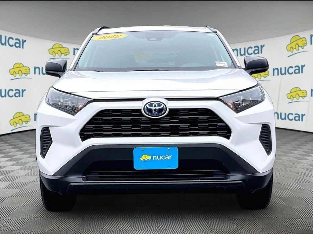Used 2022 White Toyota LE image 2