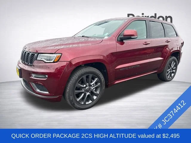 Used 2018 Velvet Red Pearlcoat Jeep High Altitude image 3