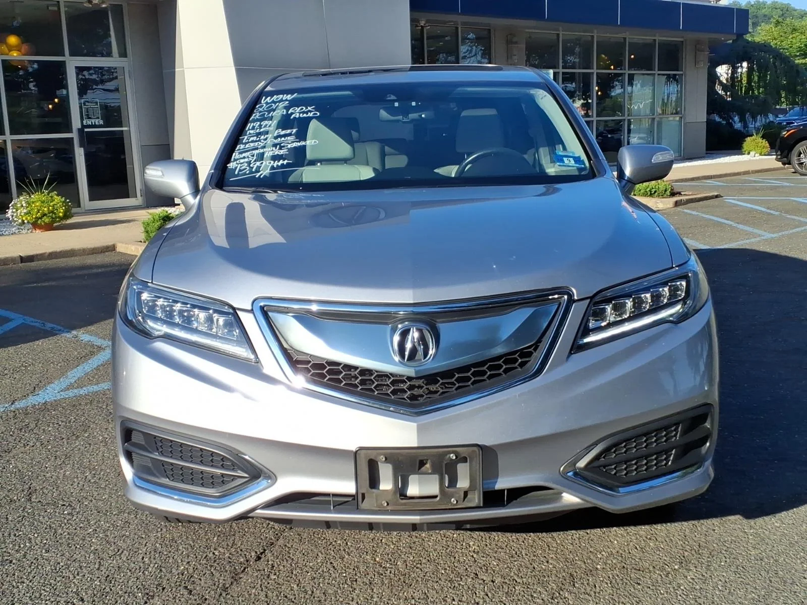 Used 2017 Lunar Silver Metallic Acura AWD with AcuraWatch Plus image 2