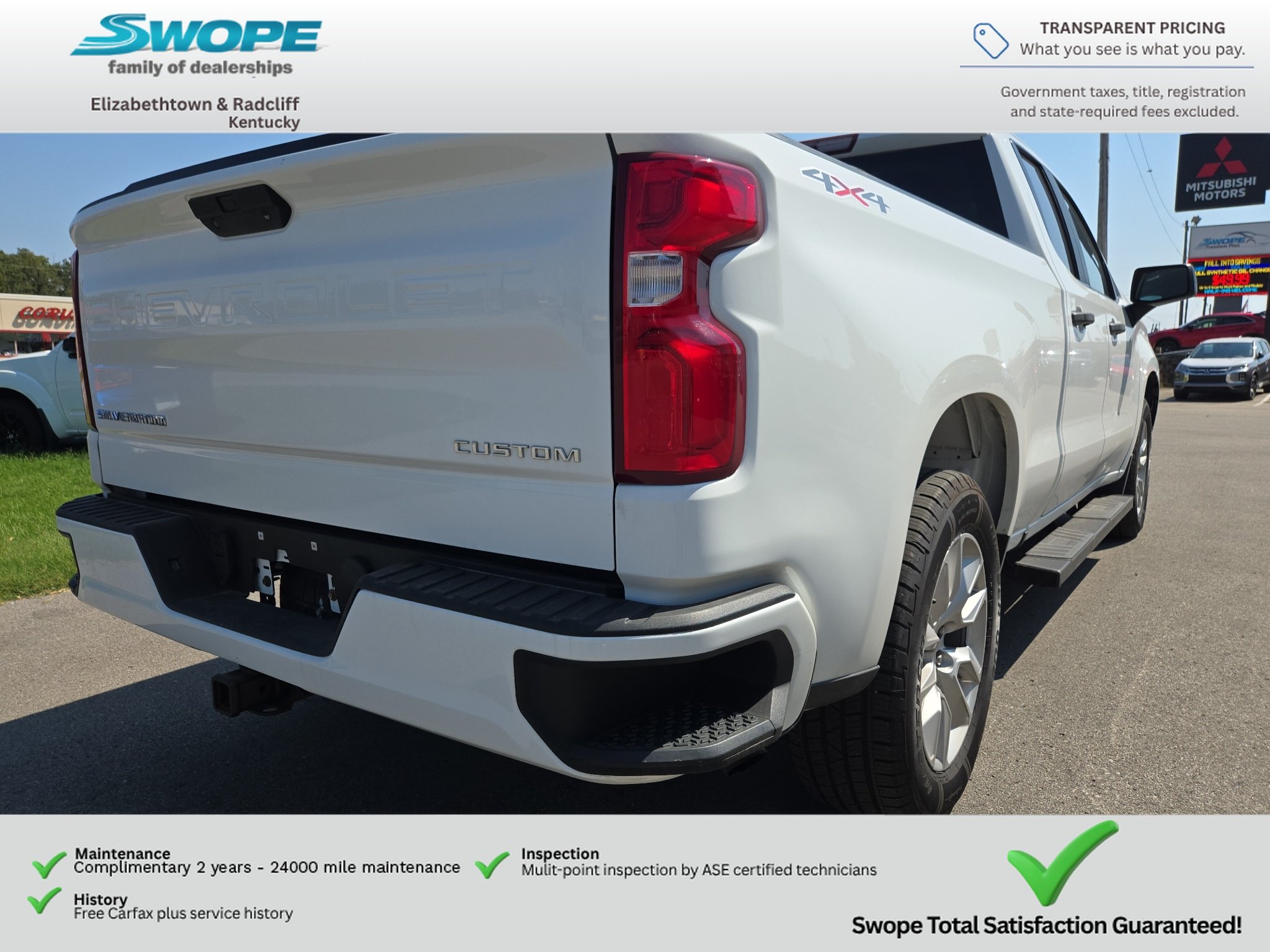 Used 2020 Summit White Chevrolet Custom image 7