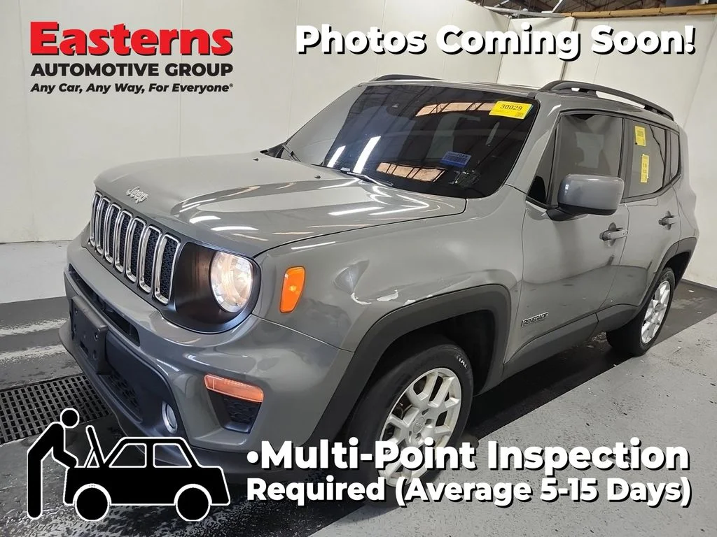 Used 2021 Gray Jeep Latitude image 1