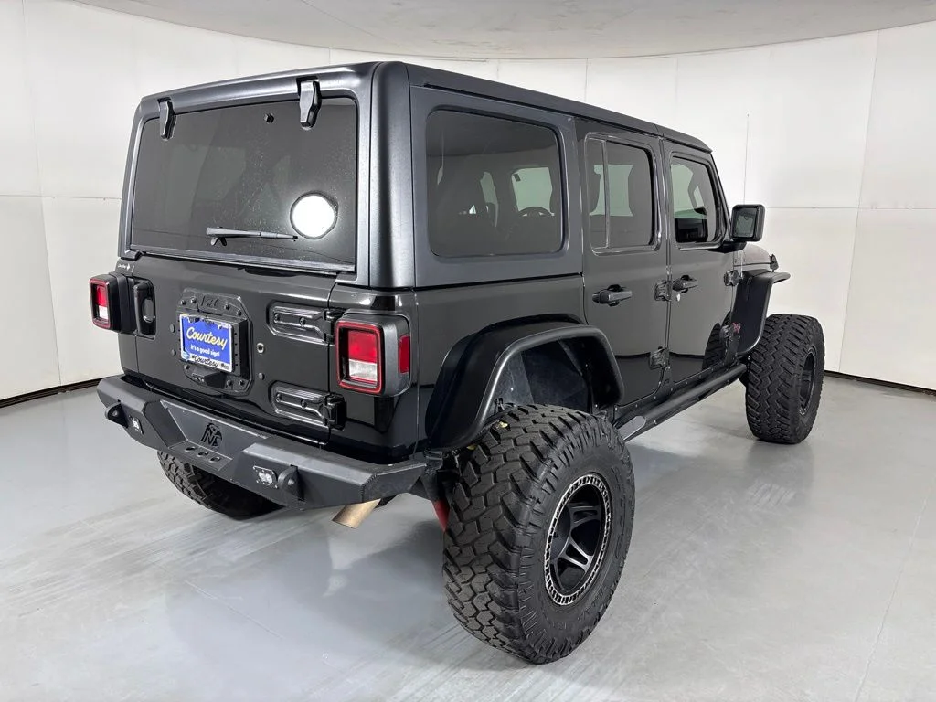 Used 2021 Black Jeep Unlimited Rubicon image 8