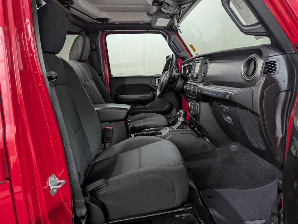 Certified Used 2020 Red Jeep Unlimited Sport S image 36