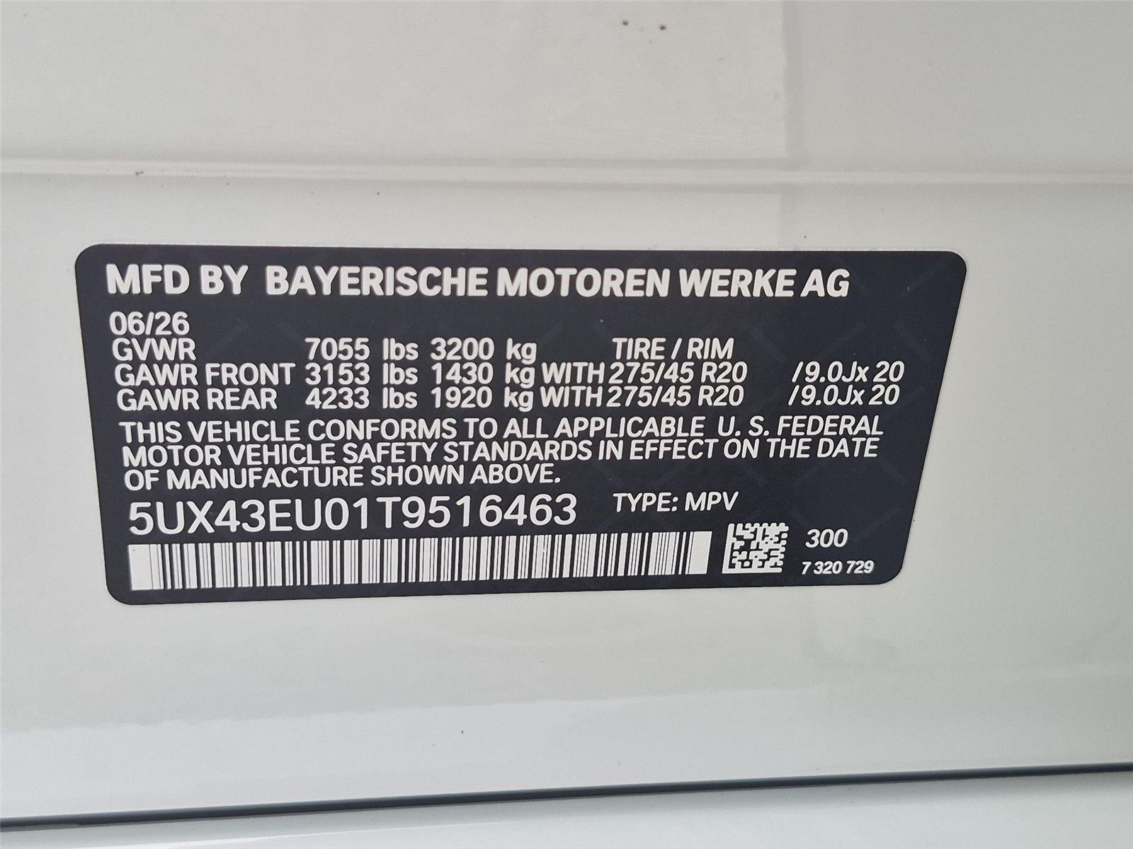 New 2026 Alpine White BMW xDrive50e image 43