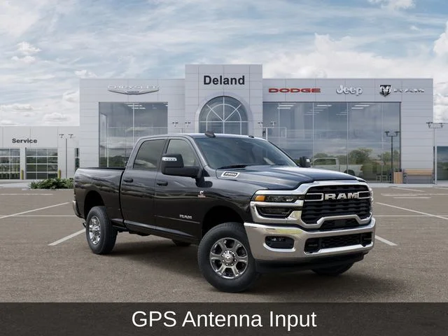 New 2026 Diamond Black Crystal Pearl-Coat Exterior Paint RAM Big Horn image 5