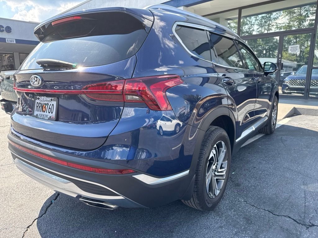 Used 2022 Blue Hyundai SEL image 3