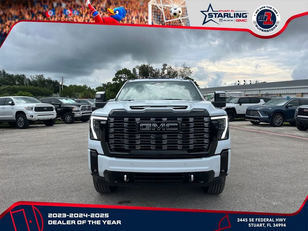 New 2026 Glacier White Tricoat GMC Denali Ultimate image 3