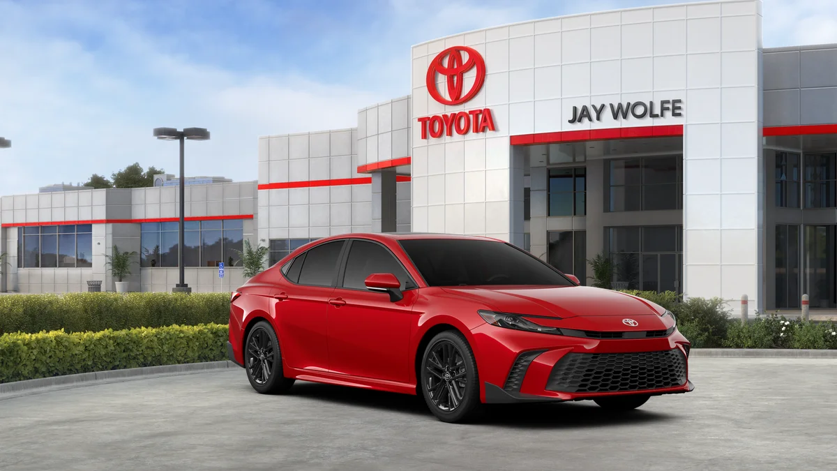 New 2026 Supersonic Red Toyota SE image 45