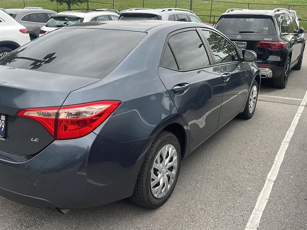 Used 2019 Slate Metallic Toyota LE image 1
