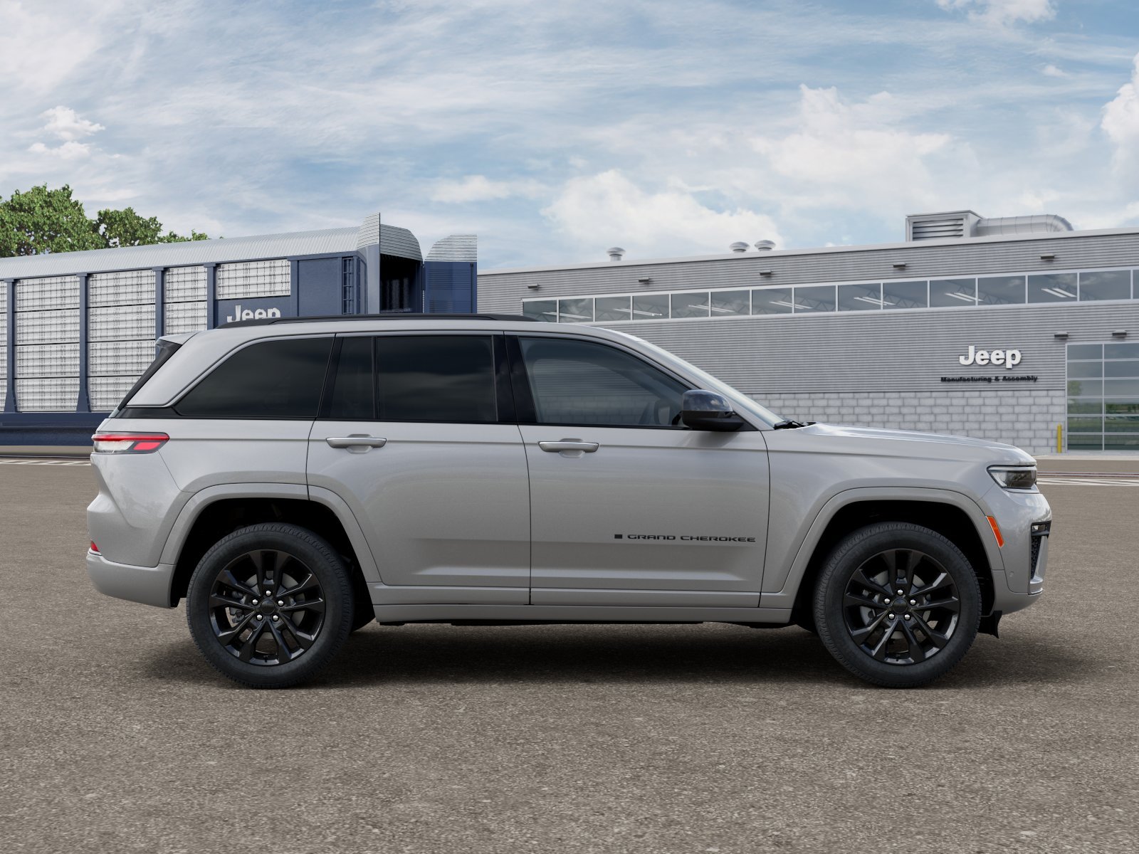 New 2026 Silver Zynith Exterior Paint Jeep Limited Reserve image 12