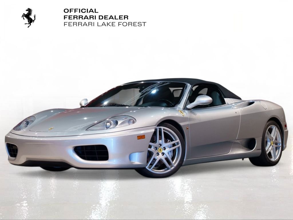 Used 2003 Silver Ferrari Spider image 1