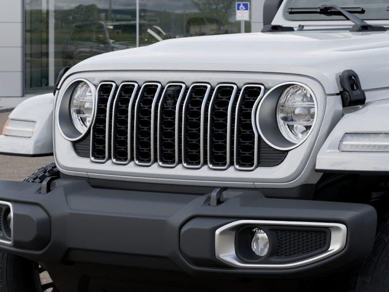New 2026 Bright White Clearcoat Jeep Sahara image 11